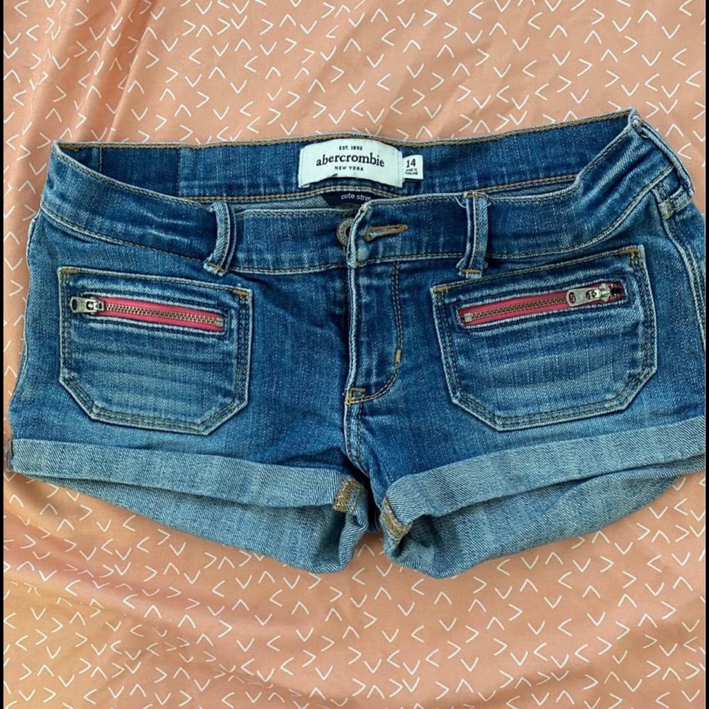Abercrombie mini jean short